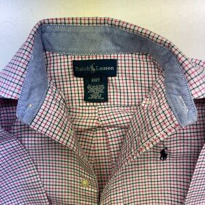 Polo Ralph Lauren Long Sleeve Button Up Dress Shirt Toddler Size 2T